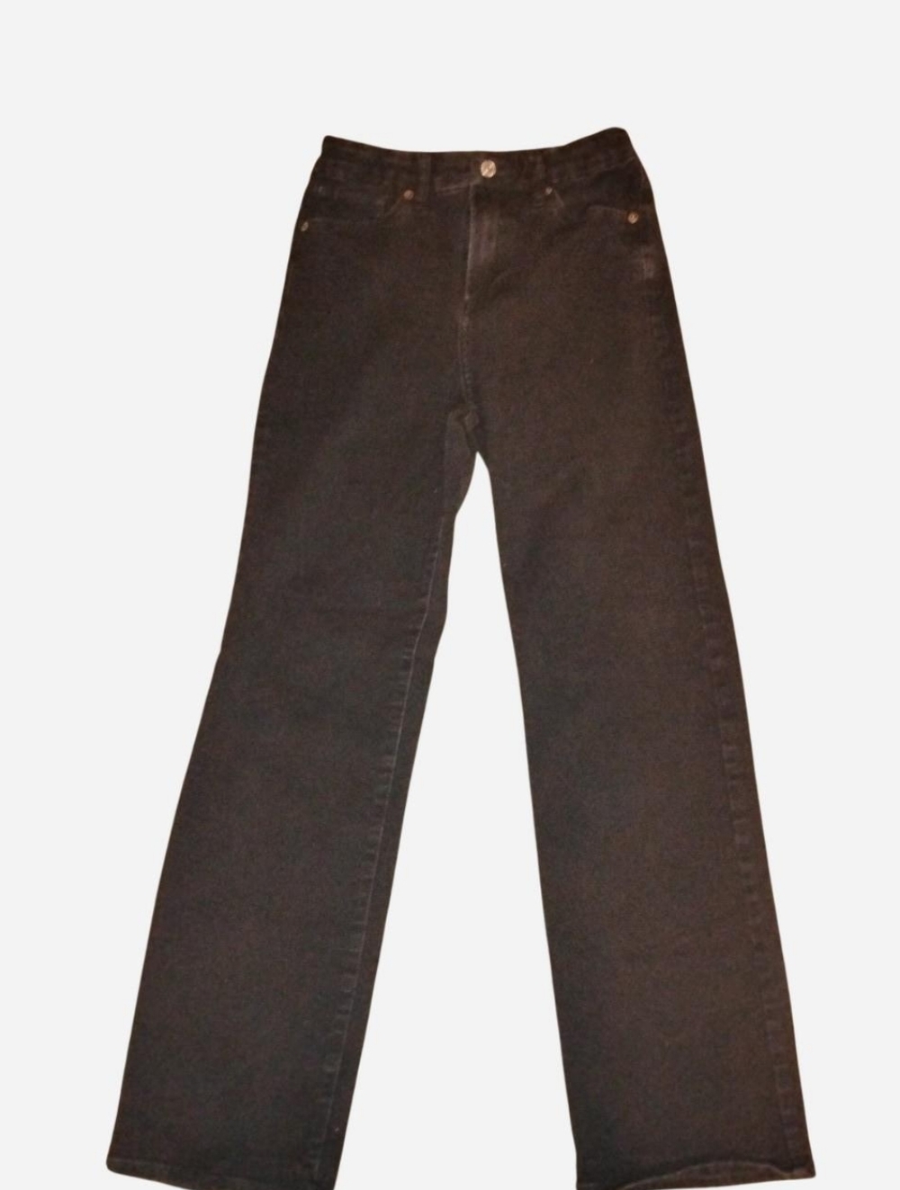 Express Black Straight Leg Jeans - Size S (Fits 0/2/4) - Regular Length